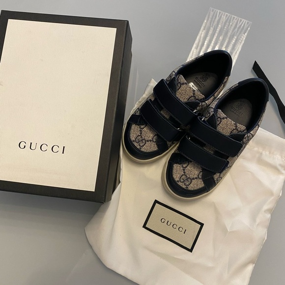 Gucci Kids Sneakers – like New/ Box & Dust Bag – Size 25 - Picture 2 of 11
